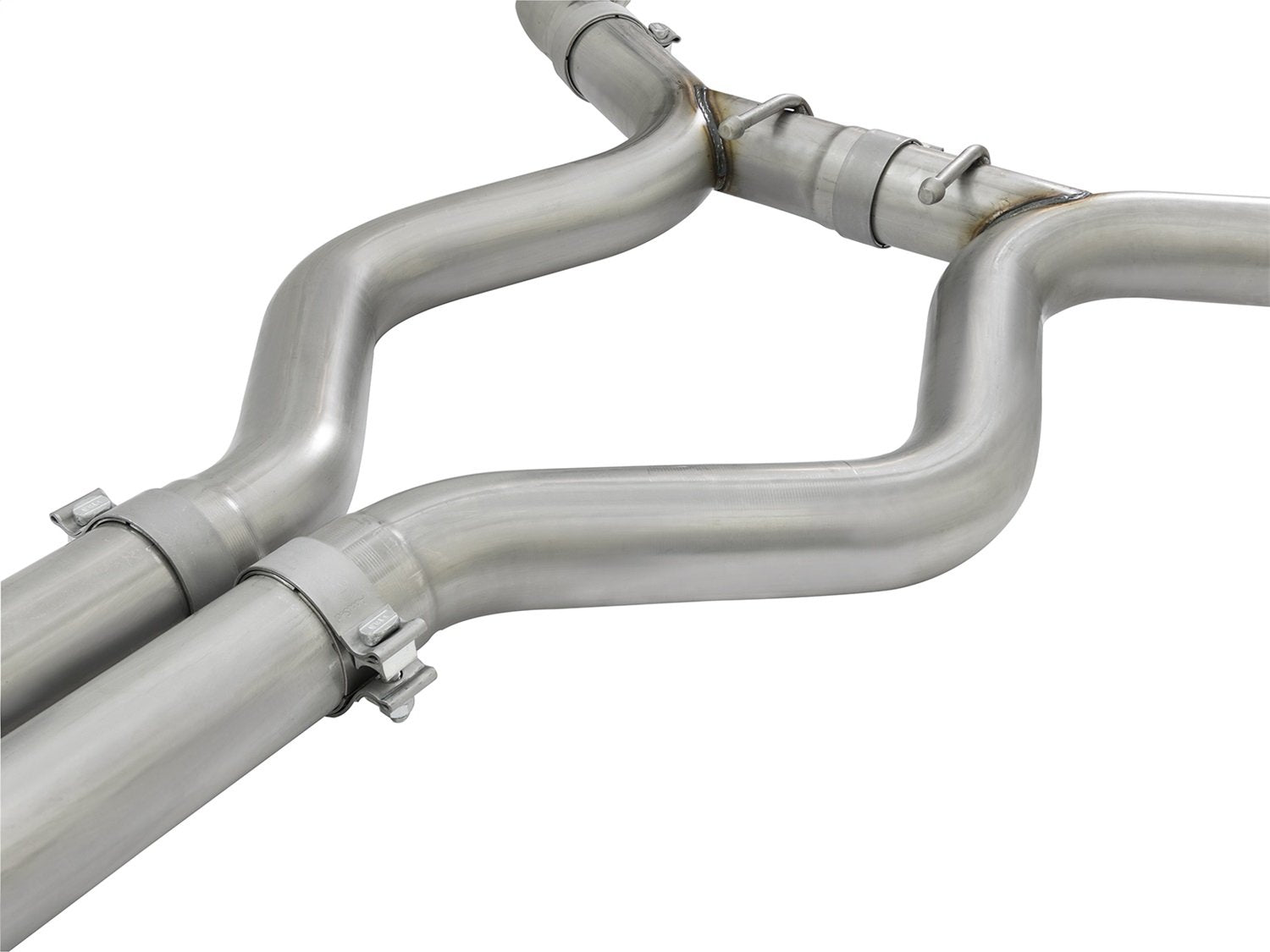 Mach Force-Xp aFe Power 49-33088-P Cat-Back Exhaust System with Muffler (Polished Tip), 1 Pack