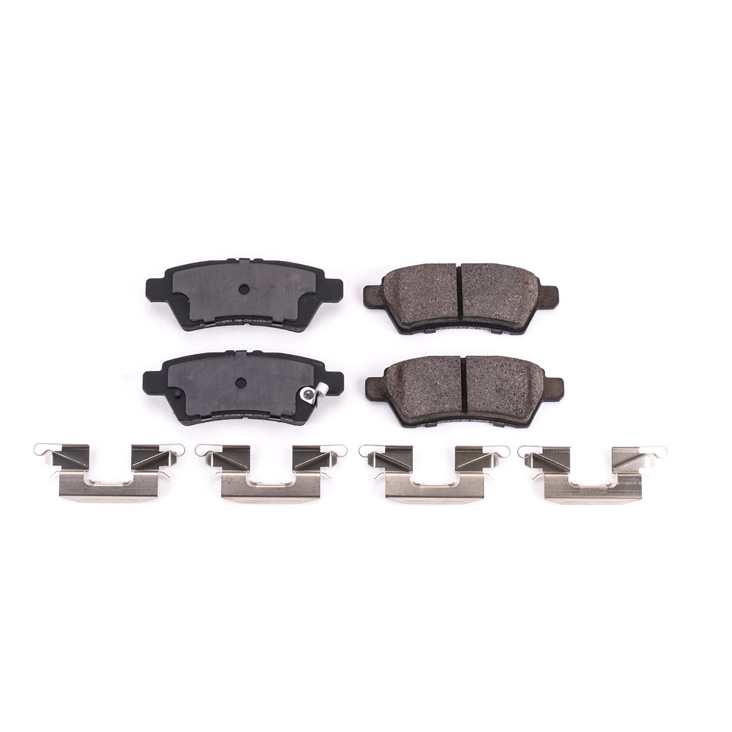 Power Stop Brake Kit Rear For Nissan Pathfinder 2005-12 - Ceramic Brake Pads With Installation Hardware, 17-1101