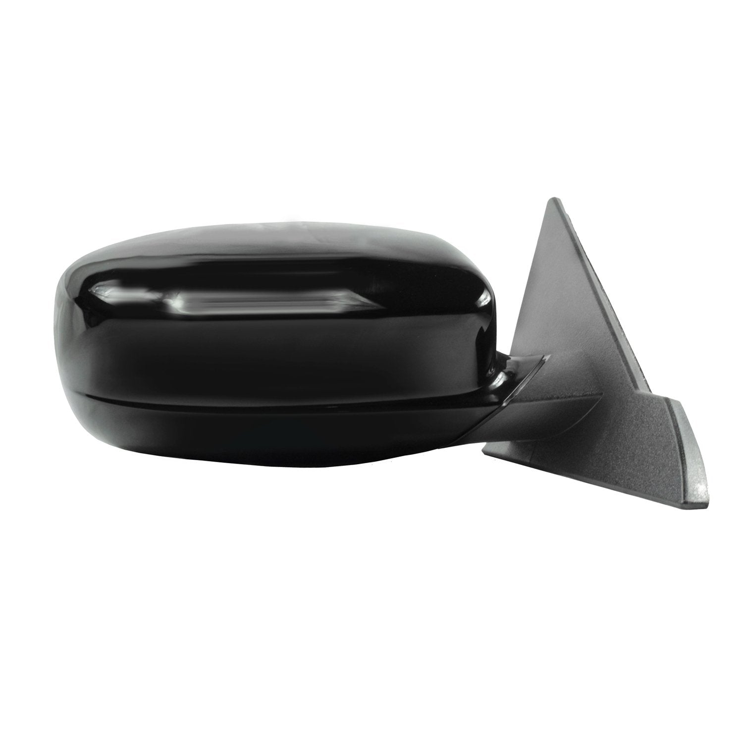 Mirror Passenger Side for Chrysler 200 Convertible, Textured Black w/PTM Cover, Heated Power Foldaway