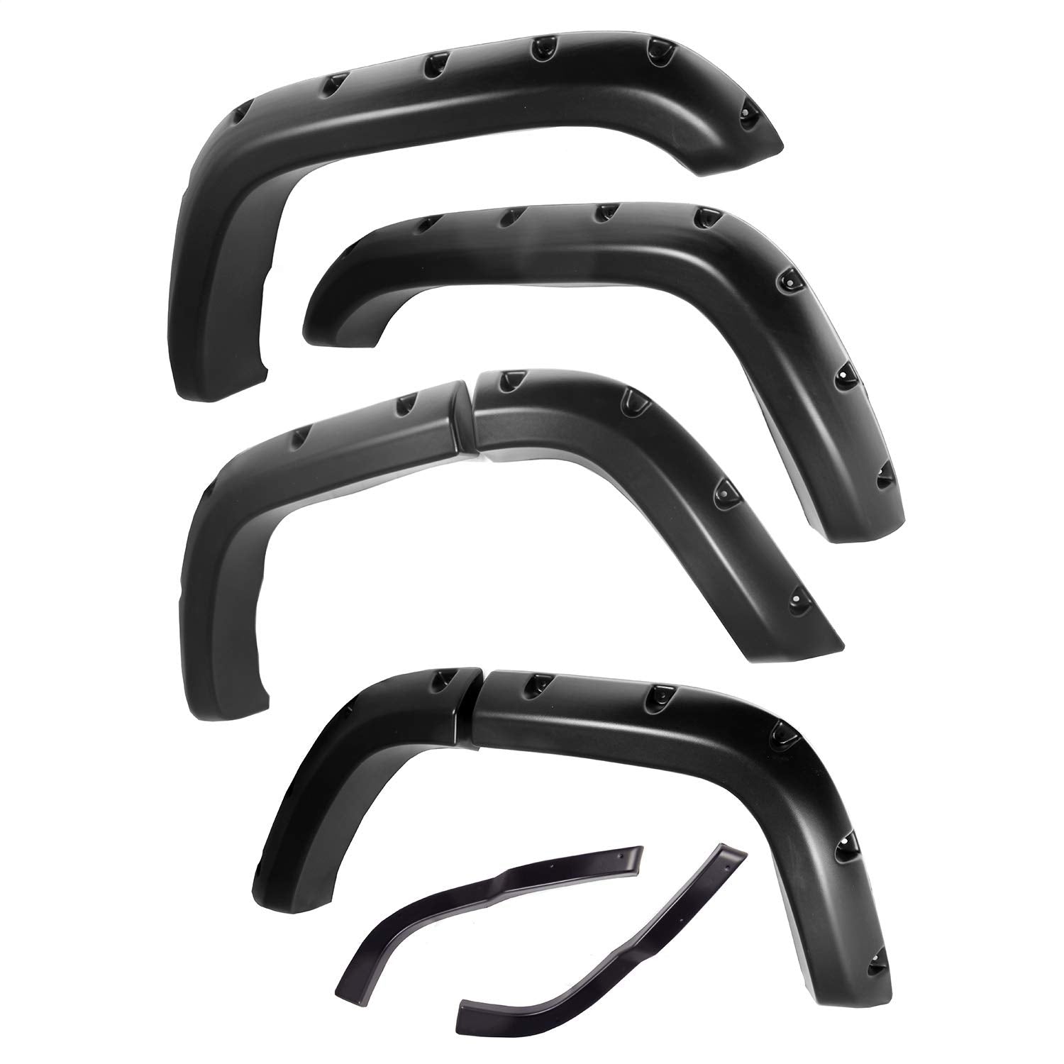 All Terrain Fender Flare Kit, Rugged Ridge | 6 Piece | 11634.10 | Fits 1984-2001 Jeep Cherokee XJ 4-Door