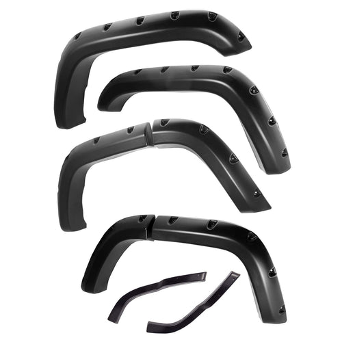 All Terrain Fender Flare Kit, Rugged Ridge | 6 Piece | 11634.10 | Fits 1984-2001 Jeep Cherokee XJ 4-Door
