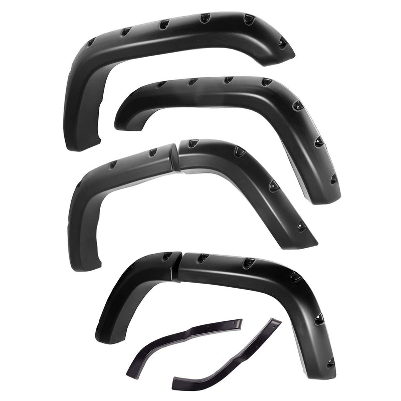 All Terrain Fender Flare Kit, Rugged Ridge | 6 Piece | 11634.10 | Fits 1984-2001 Jeep Cherokee XJ 4-Door