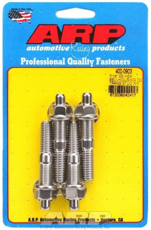 Bell Housing ARP (400-0903) Stud Kit, Stainless Steel