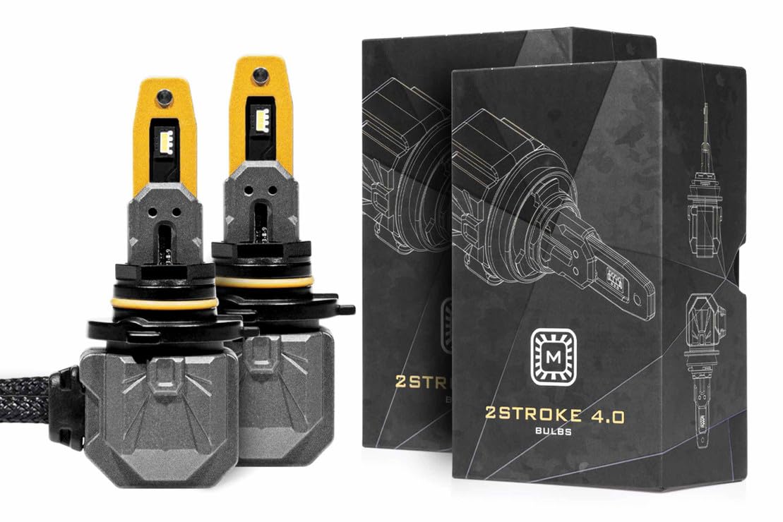 2Stroke Morimoto 4.0 LED Bulbs (Pair of LED Bulbs) (White, 9005)
