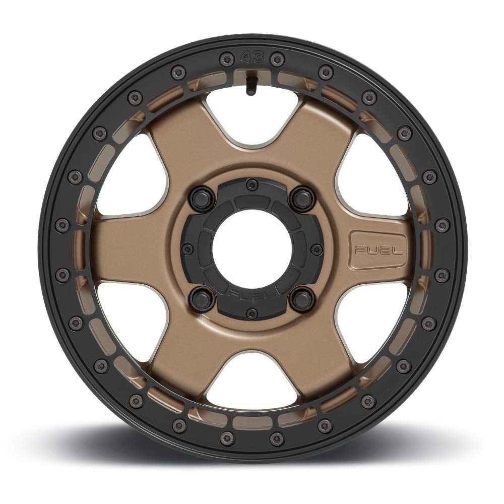 UTV Fuel D924 15X6 4X137 MT-BRZ BLK-RING 38MM - D9241560A650