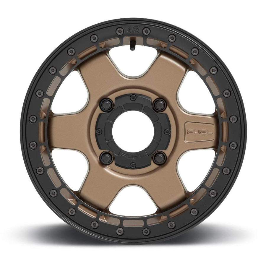 UTV Fuel D924 15X6 4X137 MT-BRZ BLK-RING 38MM - D9241560A650