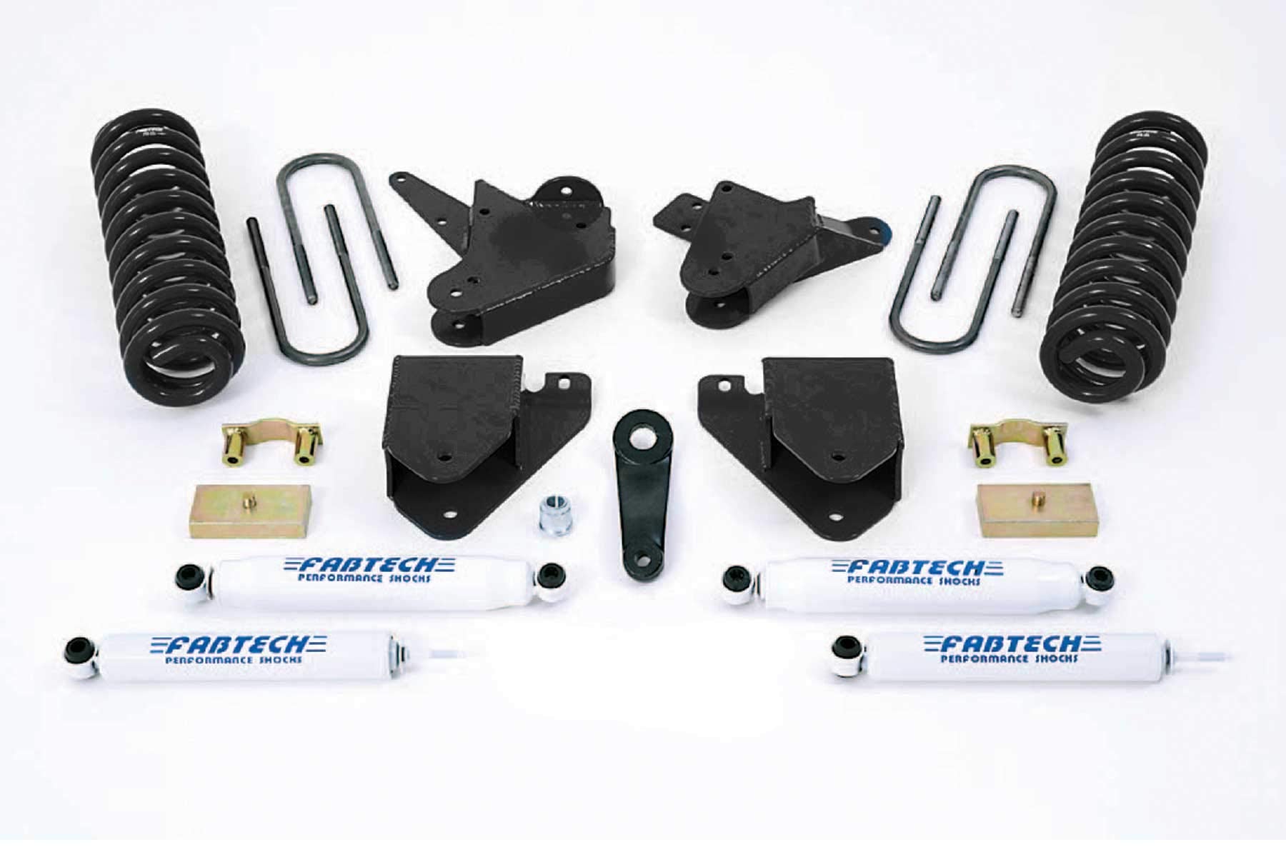 Fabtech K2099 Lift System Basic w/Shocks w/Performance Shocks 6 in. Lift Basic Lift System