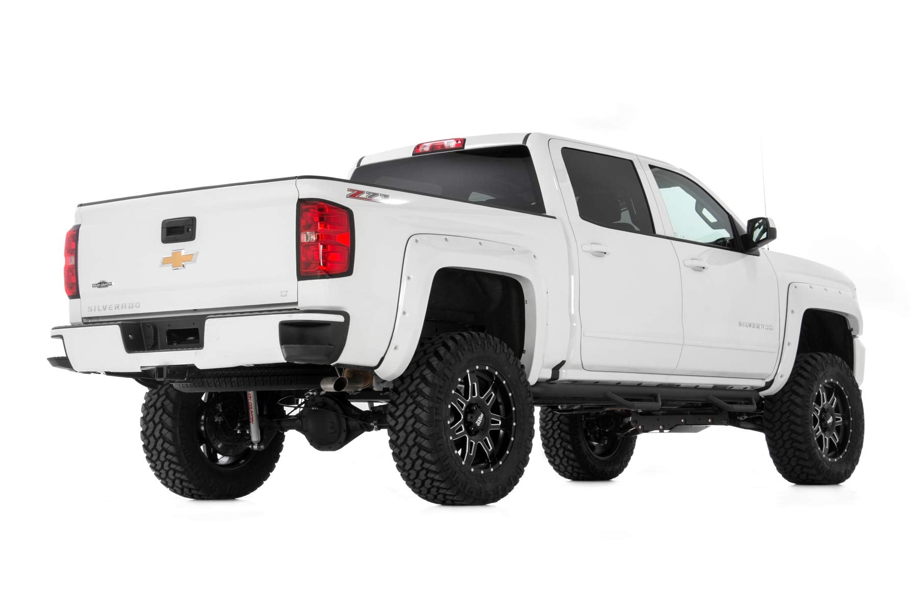 Rough Country Suspension Lift Kit 7.5" with Vertex Coilovers/V2 Shocks for Chevy Silverado & GMC Sierra 1500 (2007-2013) 2WD