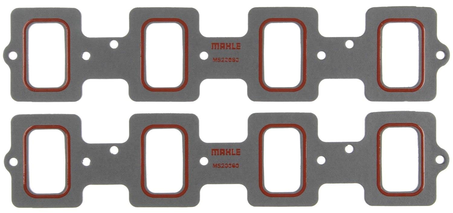 77 MICHIGAN Intake Manifold Gasket, 0.060 in Thick, Composite, 1.375 x 2.410 in Rectangular Port, LS7, GM LS-Series, Pair
