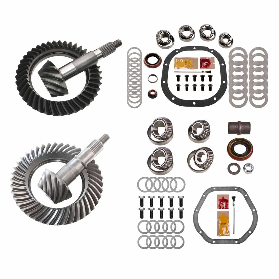 Motive Gear Ring & Pinion Rebuild Kit MGK-306, For Dana 44 Reverse Front & Ford 8.8" Rear Axles, Ratio 4.09, 10-Bolt, 26/30 Spline, Includes Timken Bearings - Fits 1992–1996 Ford F-150 & Bronco