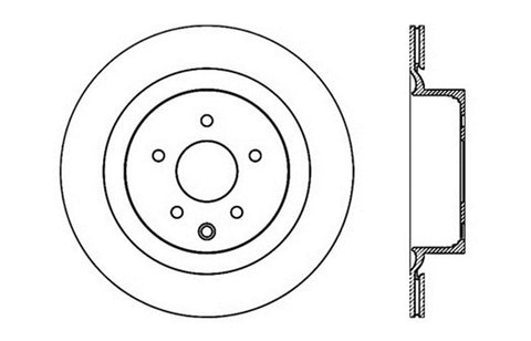 Brake Rotor StopTech (128.42101CL)