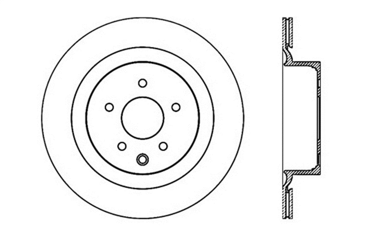 Brake Rotor StopTech (128.42101CR)