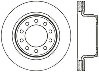 Sport StopTech 128.67070L Cross Drilled Brake Rotor; Front Left