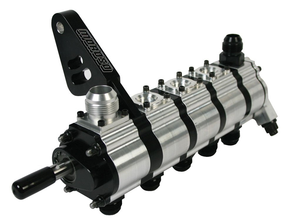 Moroso 5 Stage Tri Lobe Dry Sump Oil Pump, Driver's Side Mount, Dragster 22445