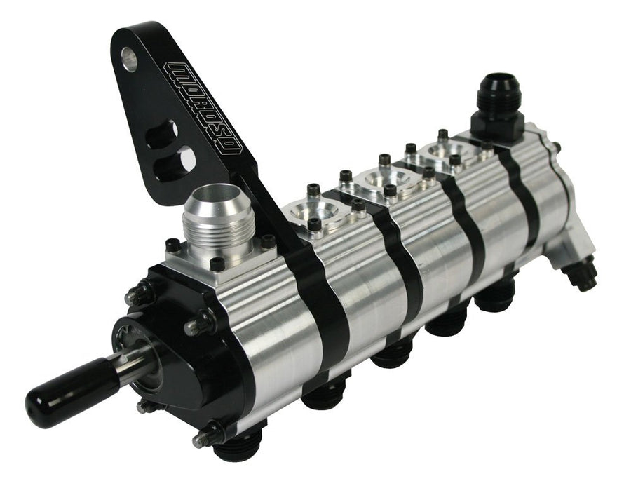 Moroso 5 Stage Tri Lobe Dry Sump Oil Pump, Driver's Side Mount, Dragster 22445