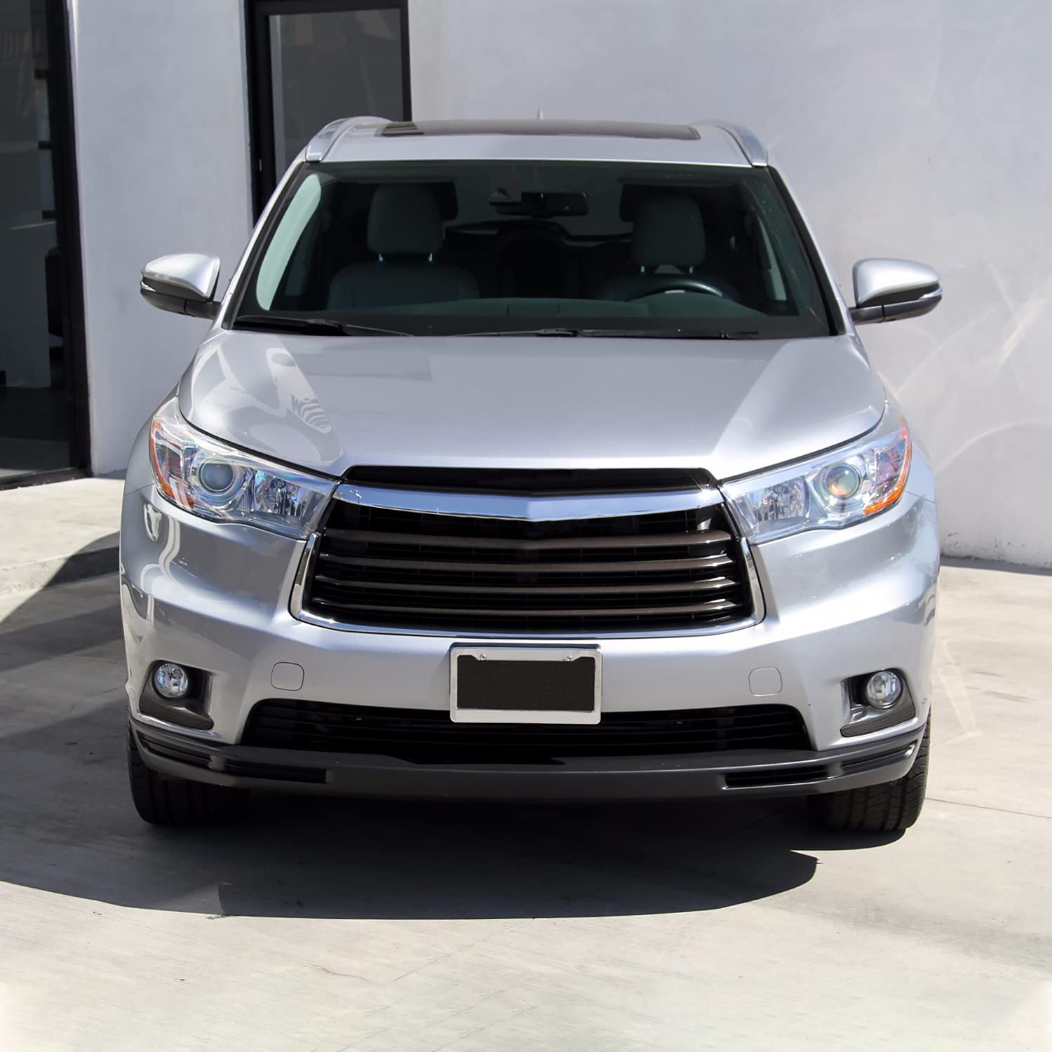 Fog Lights + Bulbs + Switch SPEC-D TUNING Compatible with 2014-2016 Toyota Highlander, L+R Pair Assembly