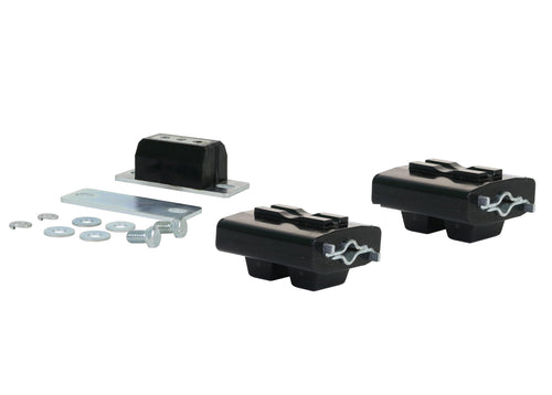 Whiteline W93571 Transmission Crossmember Kit and Engine Mount Compatible with 73-92 Pontiac, Oldsmobile, GMC