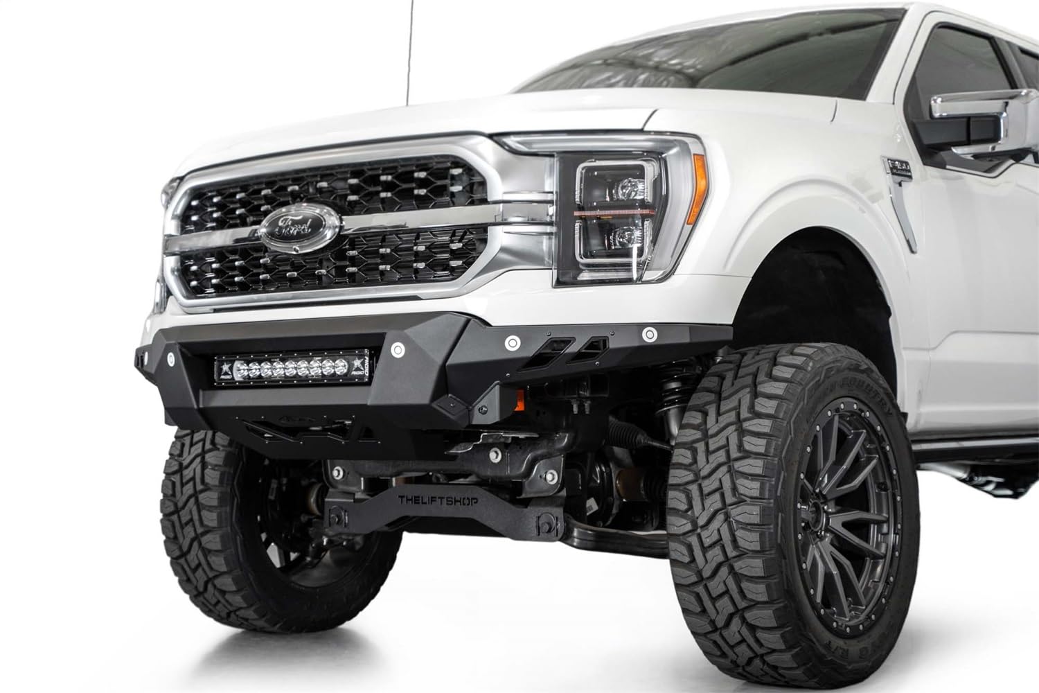 Addictive Desert Designs F190300010103 - Black Label Front Bumper Fits 21-24 Compatible with/Replacement for F-150
