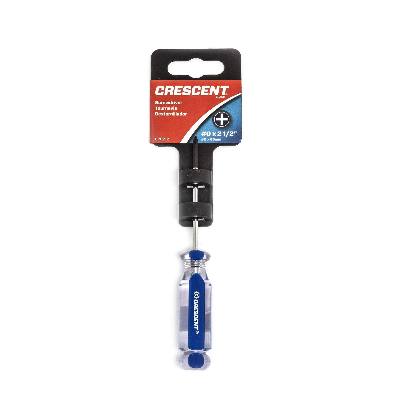 Crescent 2-1/2" #0 Phillips® Acetate Screwdriver - CP0212