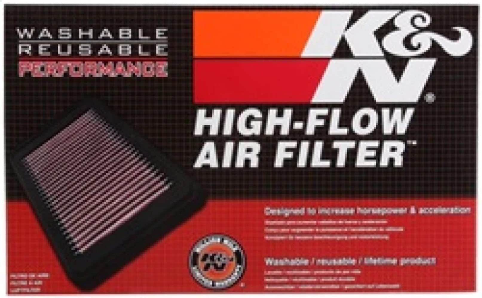 HA-8088 K&N Replacement Air Filter Fits 88-00 Honda GL1500 Gold Wing