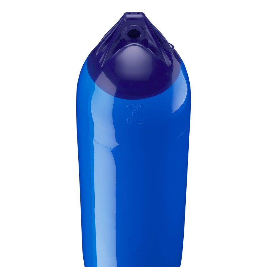 F-6 Standard Blue Ropehold Polyform Boat Fender - Blue
