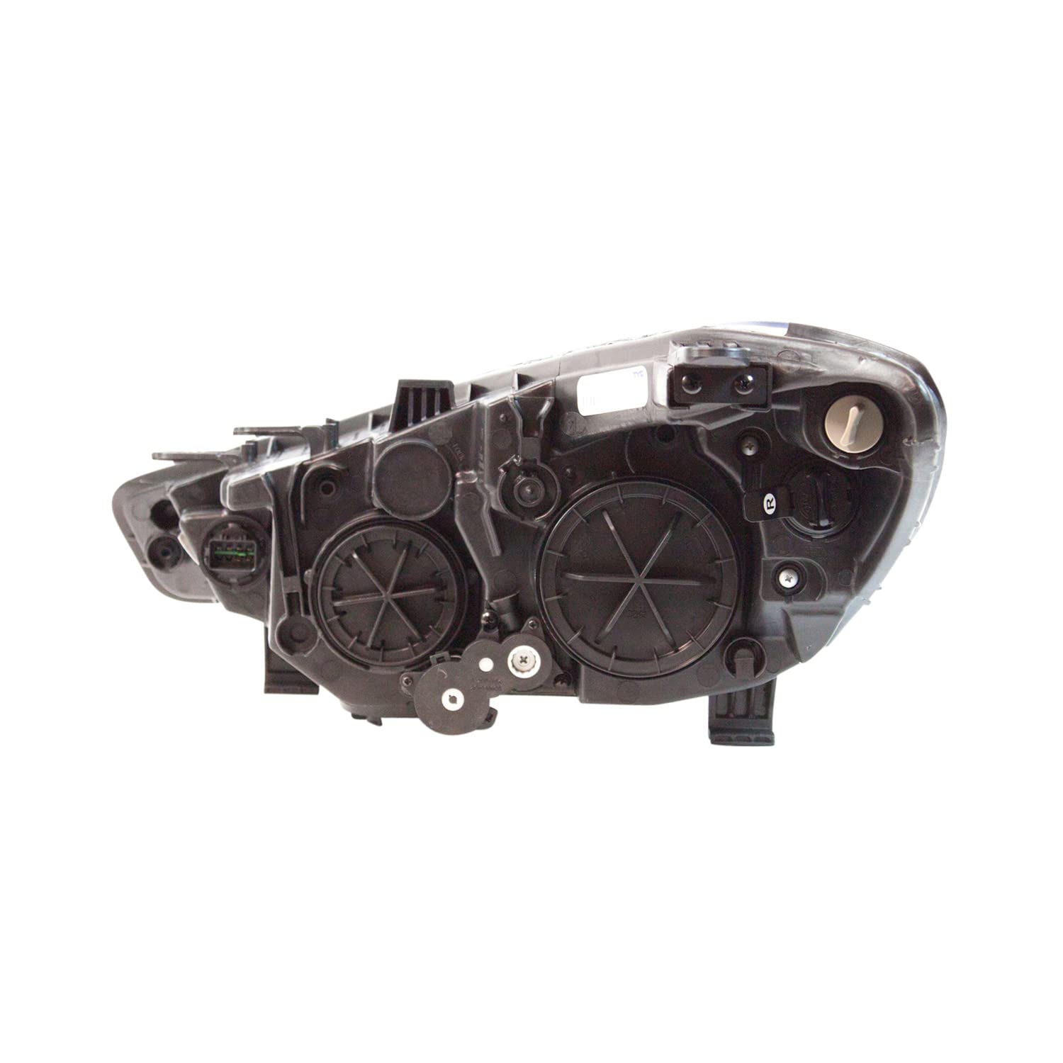 Right TYC Headlight Assembly Compatible with 2014-2016 Kia Forte