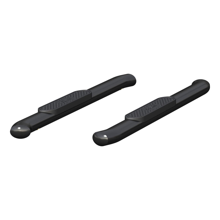4-Inch ARIES Black Steel Oval Nerf Bars, Select Dodge, Ram 1500, 2500, 3500