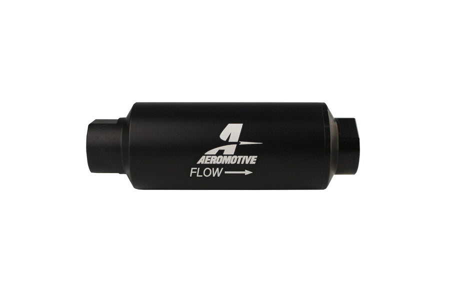 In-Line Aeromotive 12311 Marine Fuel Filter with 10-Micron Fabric Element, ORB-12
