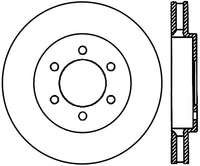 Brake Rotor StopTech (128.65100CR)