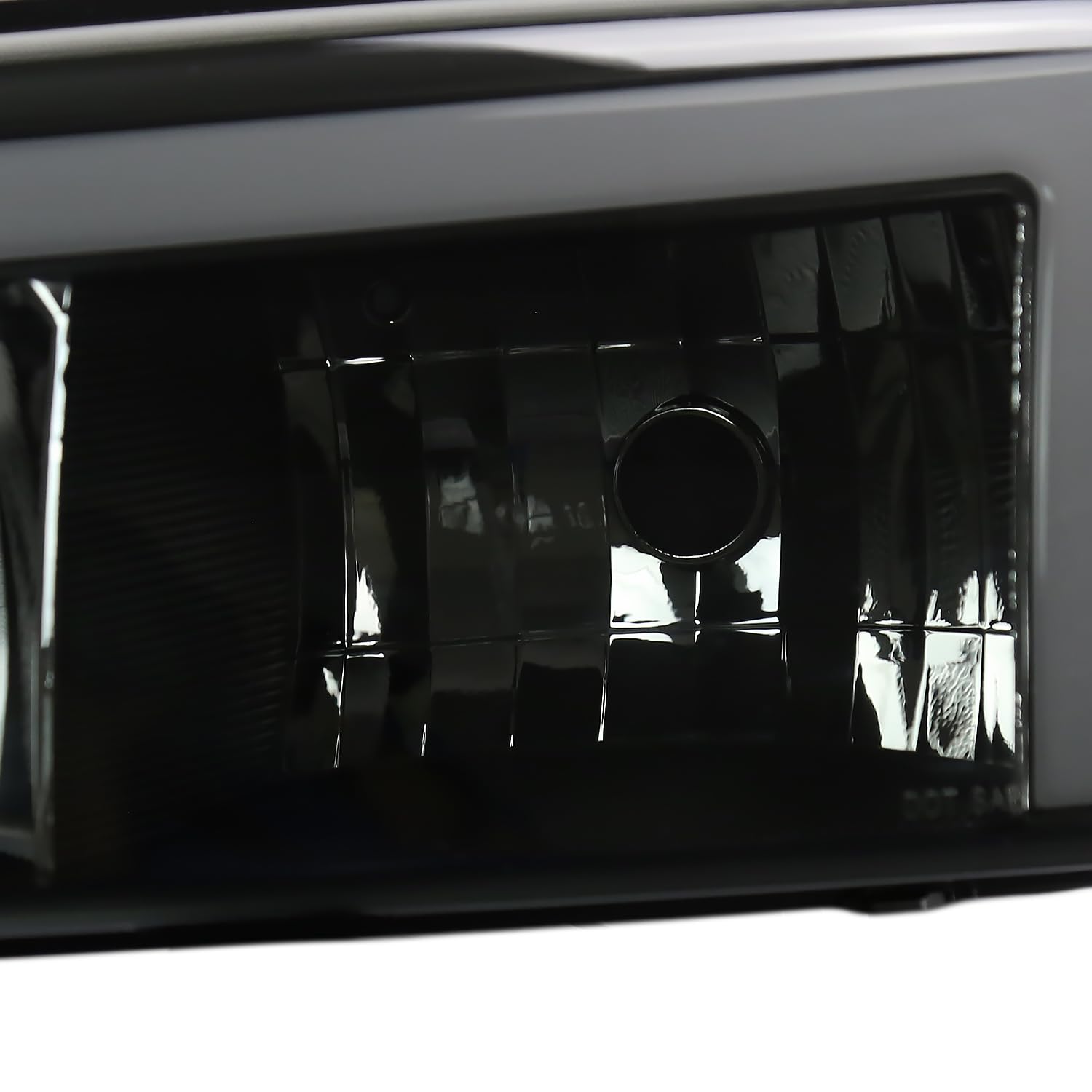 Black Smoke LED Tube Headlights + Sequential Bumper Lights SPEC-D TUNING Compatible with 2000-2006 GMC Sierra Denali, Yukon XL Denali
