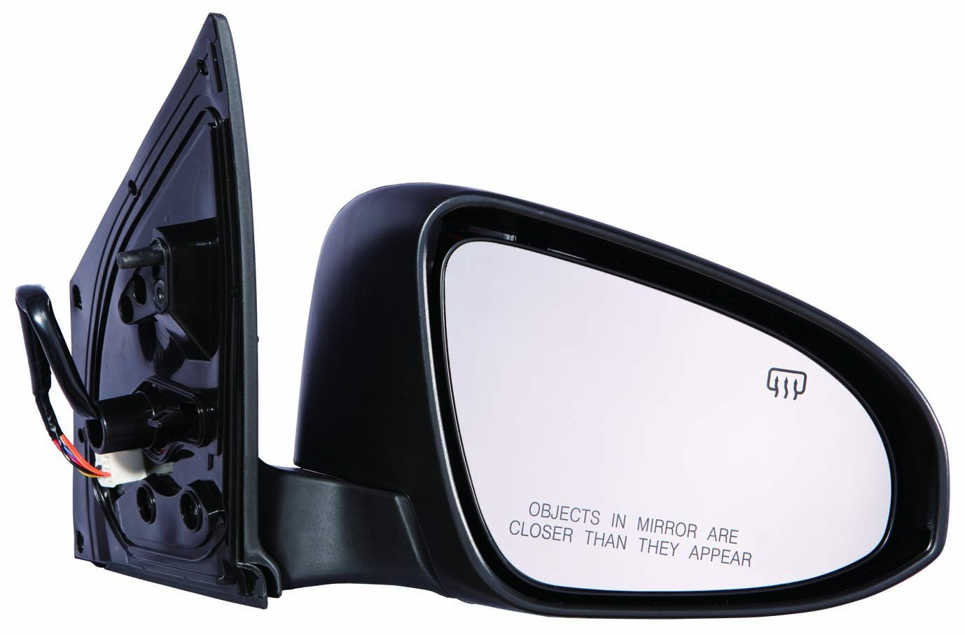 Replacement FOCOPO 312-5441R3EBH Passenger Side Door Mirror Set