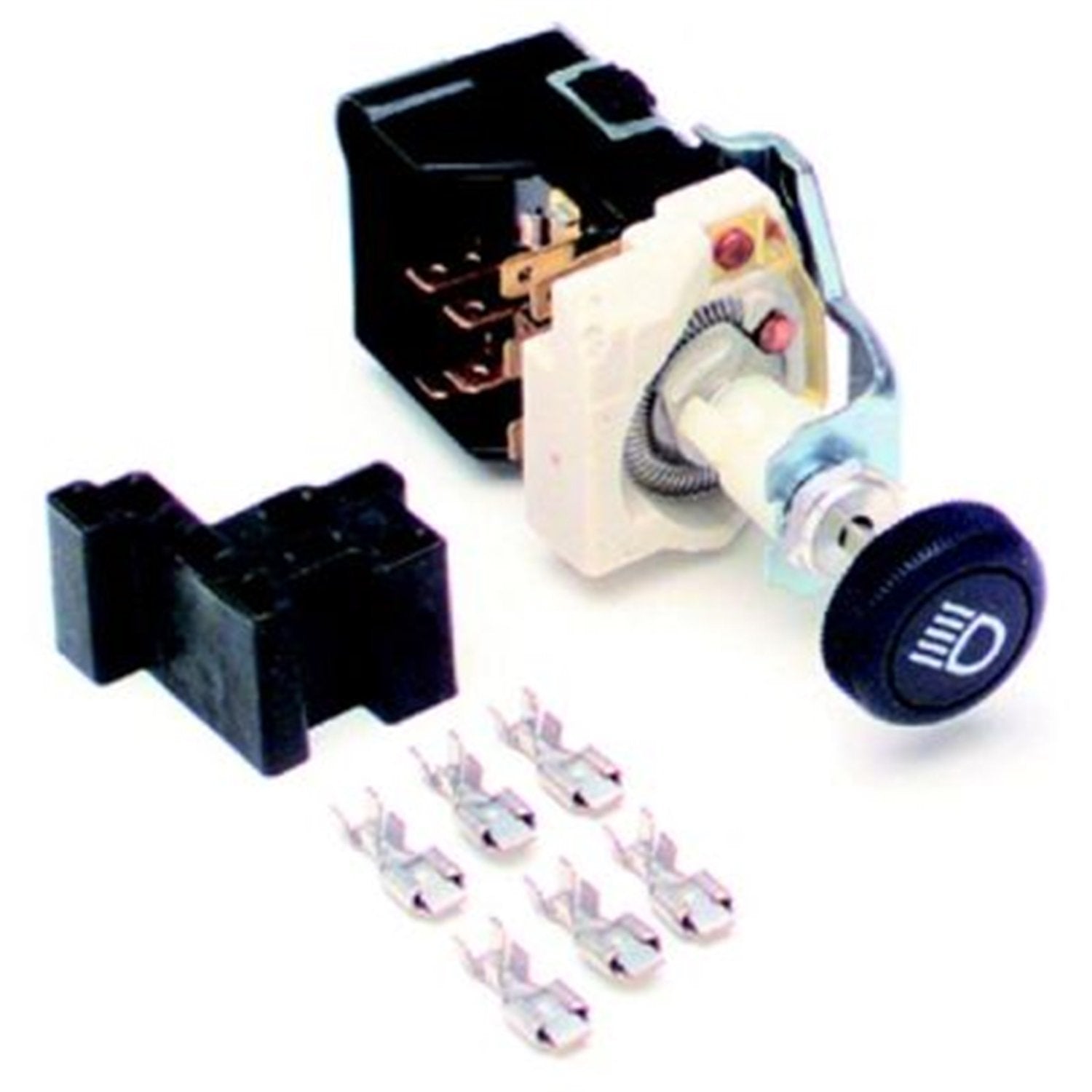 GM Style Painless Performance 80152 Headlight Switch with Black Knob