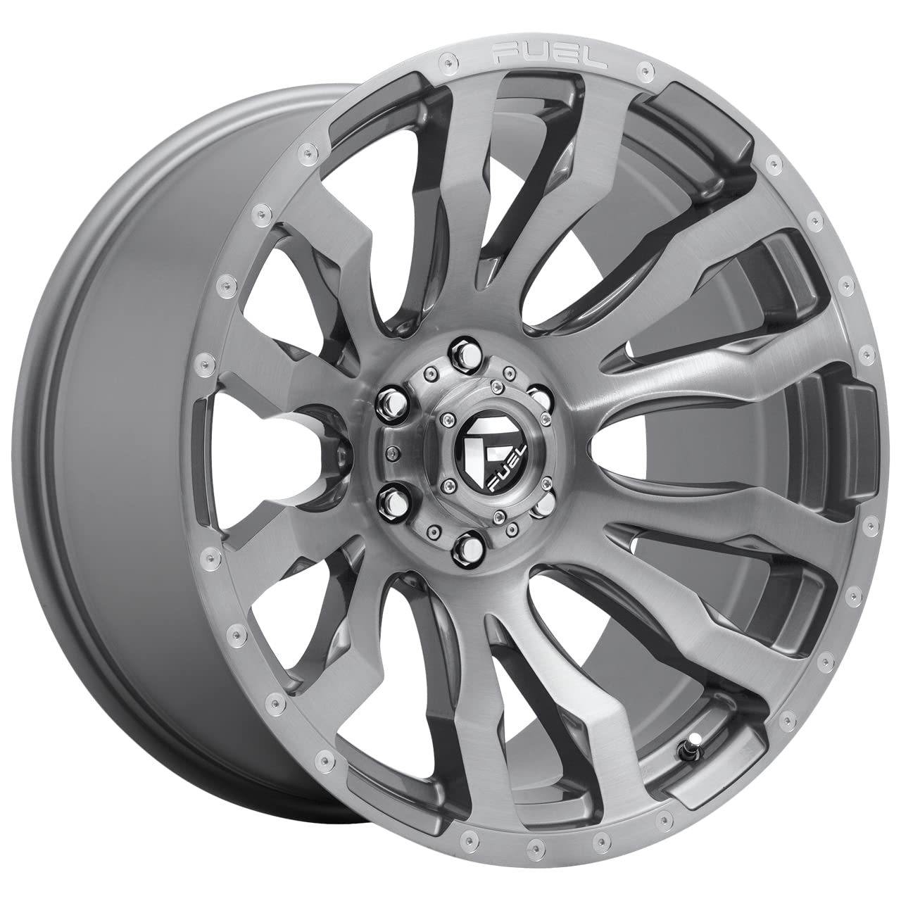 1PC FUEL Blitz Pltnm 22X10 6X5.5 106.1 GLRT -18