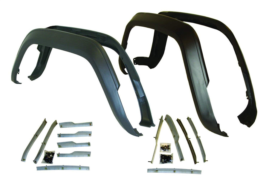 5AGK-M Crown Automotive Fender Flare Master Kit Flat Black For 1984-96 Jeep Cherokee