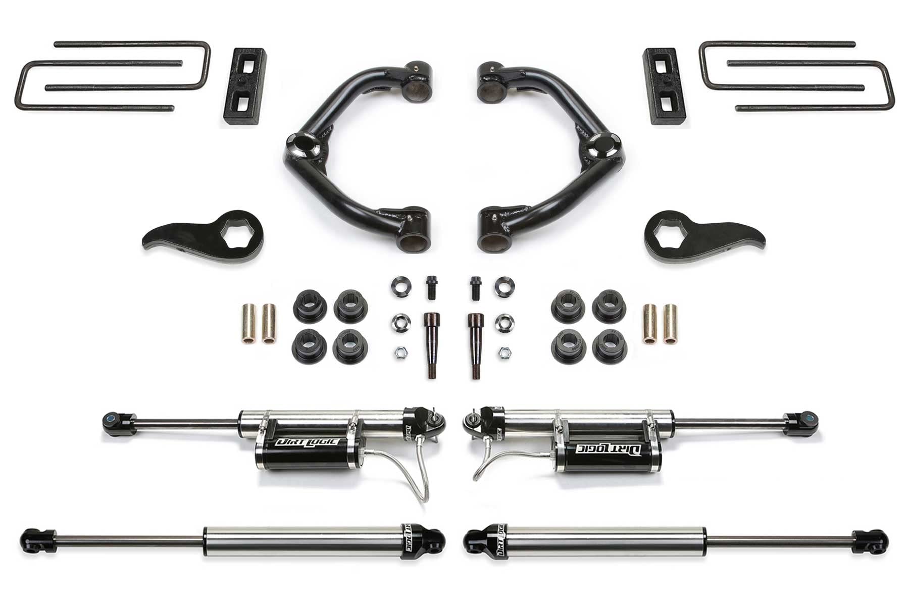 U Bolt Kit Fabtech FTS755 Fits Chevrolet Silverado 3500 HD
