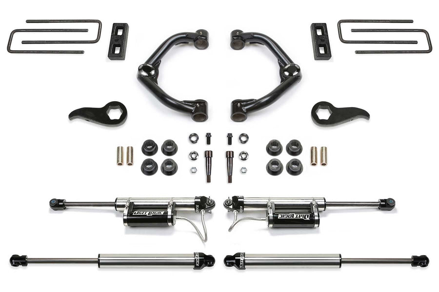 U Bolt Kit Fabtech FTS755 Fits Chevrolet Silverado 3500 HD