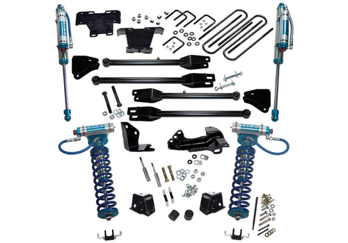 SUPERLIFT SUSPENSION RealTruck 4" Lift Kit for Ford F-250/F-350 | Complete Lift Kit with King 2.0 Coilovers and 4-Link Arms | K230KG | Fits 2005-2007 Ford F-250 / F-350 4WD