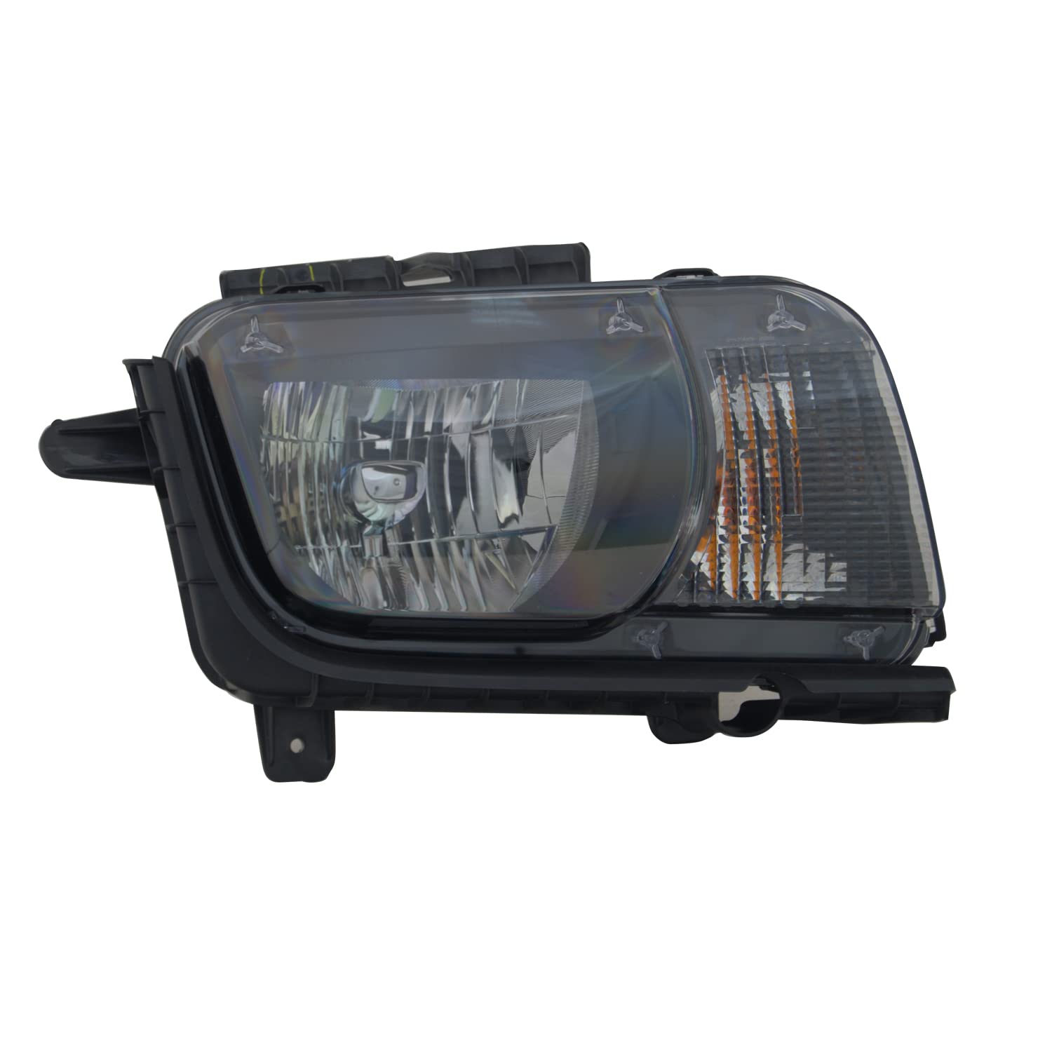 Right TYC Headlight Assembly Compatible with 2010-2013 Chevrolet Camaro