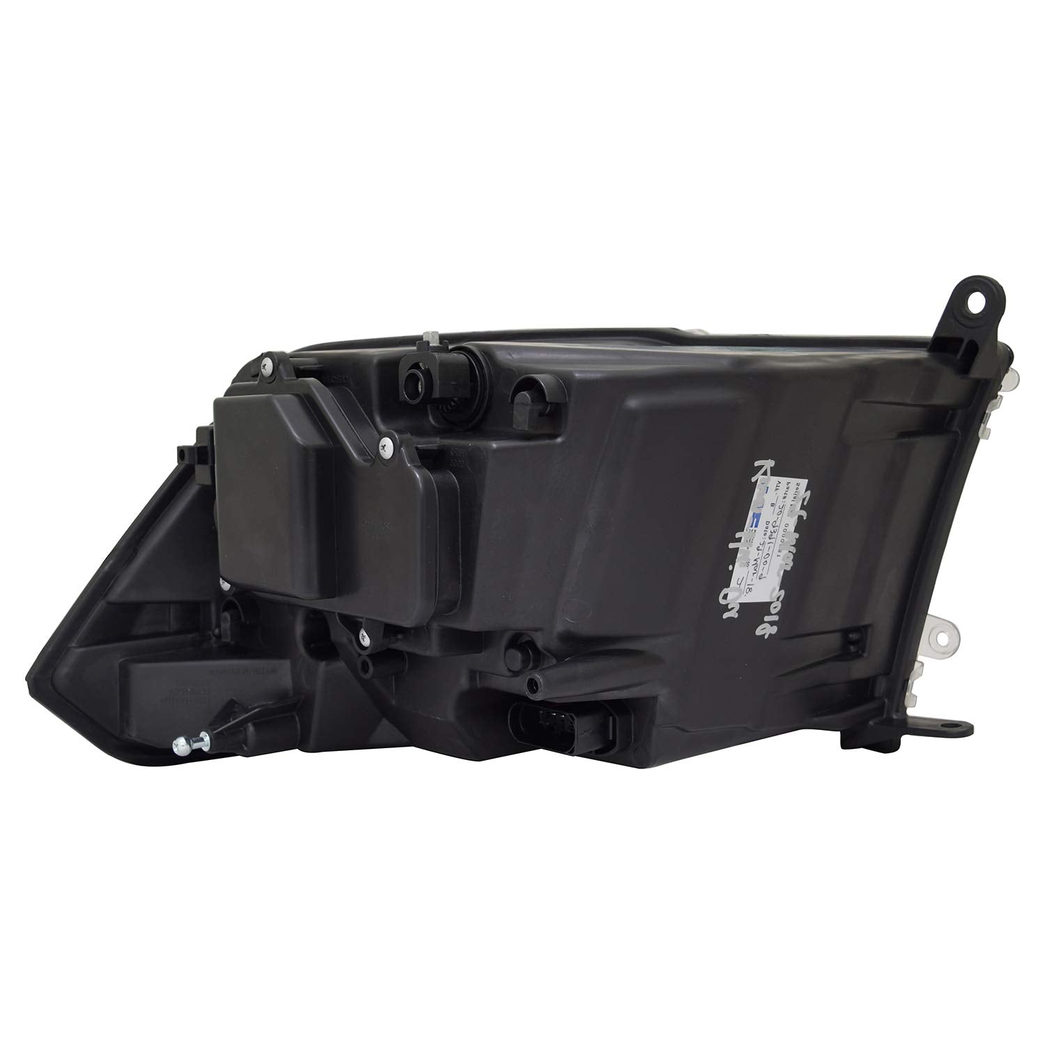 Left TYC Headlight Assembly Compatible with 2013-2015 Dodge Ram 1500 Pickup