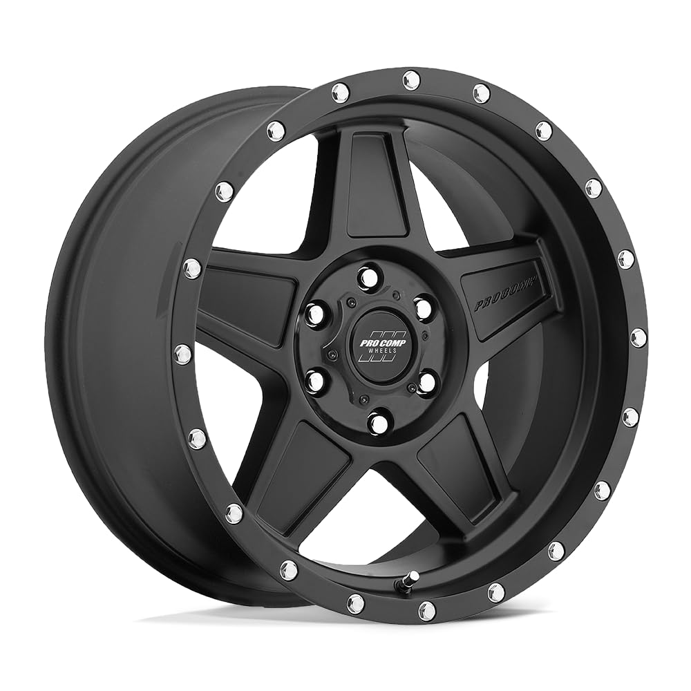 PXA35 Pro Comp Alloys 18X9 6X5.5 S-BLK 0MM - PXA5035-8983