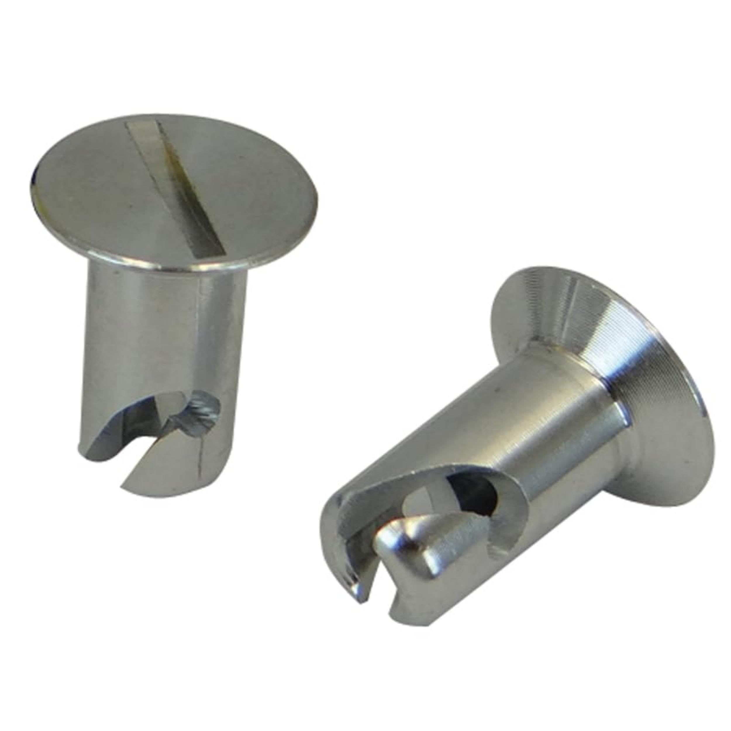 Flush Moroso Quick Fasteners, 5/16" x .500, Aluminum
