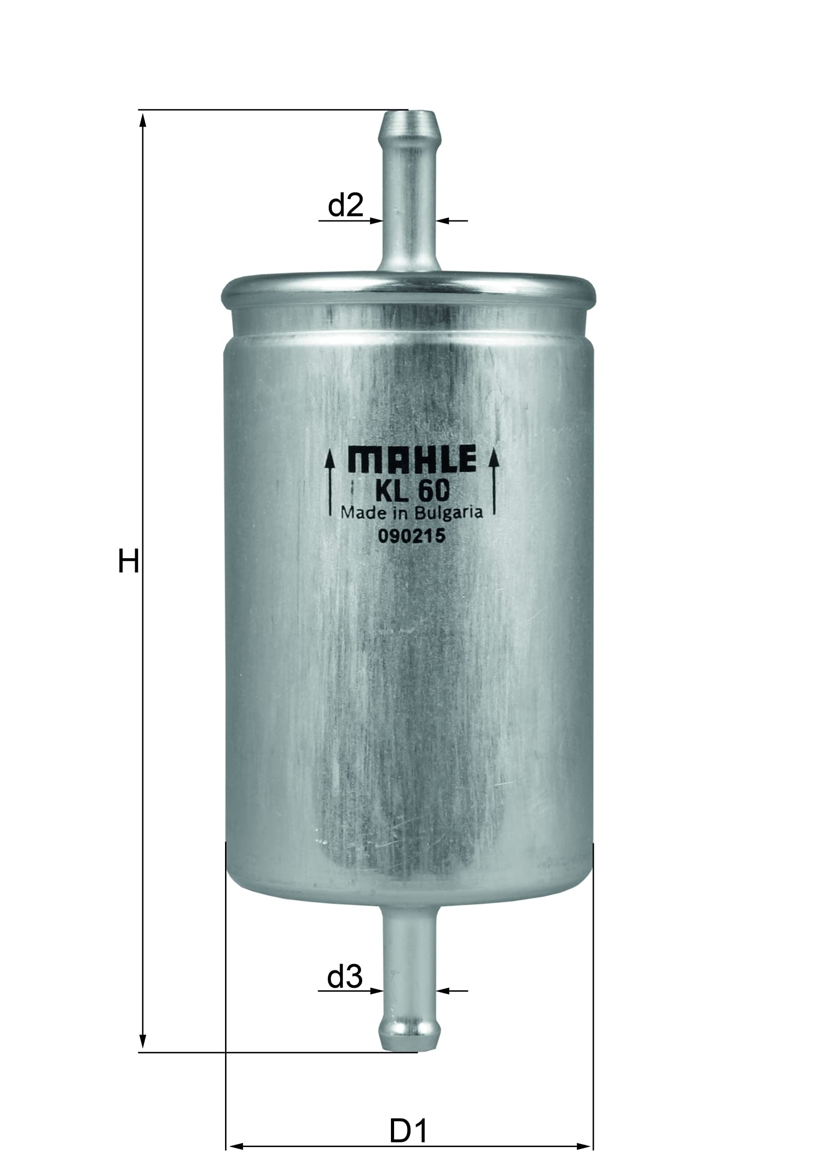 Fuel Filter MAHLE KL 60