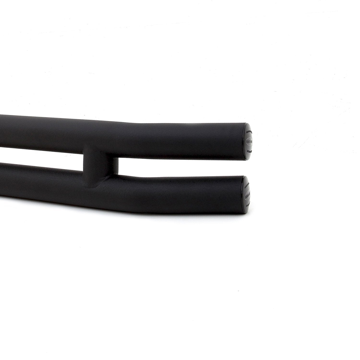 3" Smittybilt TA25 Black Tubular Bumper Replacement End Cap, Pair