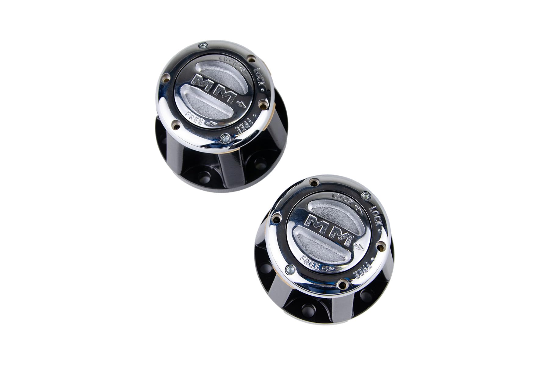 Mile Marker Pair of Premium Manual Locking Hubs fits 1986 1/2 1994 4Runner & 4x4 Pickup - Replaces Original Equipment Manual or Automatic Hubs - High Performance - Durable Metal Construction