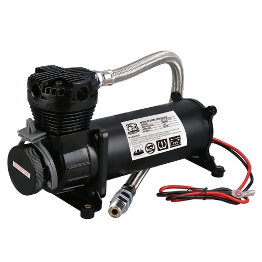 On Board Bulldog Winch Air Compressor 1.8 CFM, Black