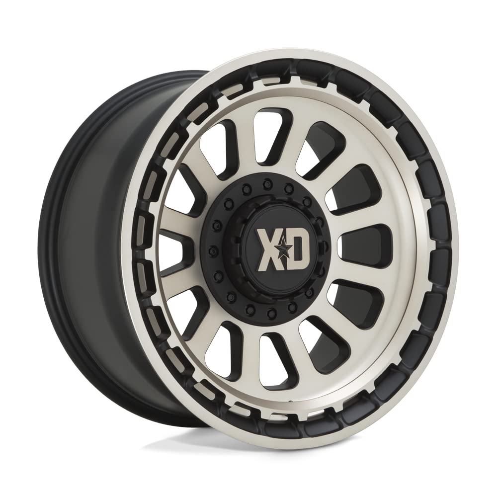 Xd856 Omega Satin Black with Bronze Tint Wheel XD Wheels Alloy Steel (20 x 10. inches /5 x 110 mm, -18 mm Offset)