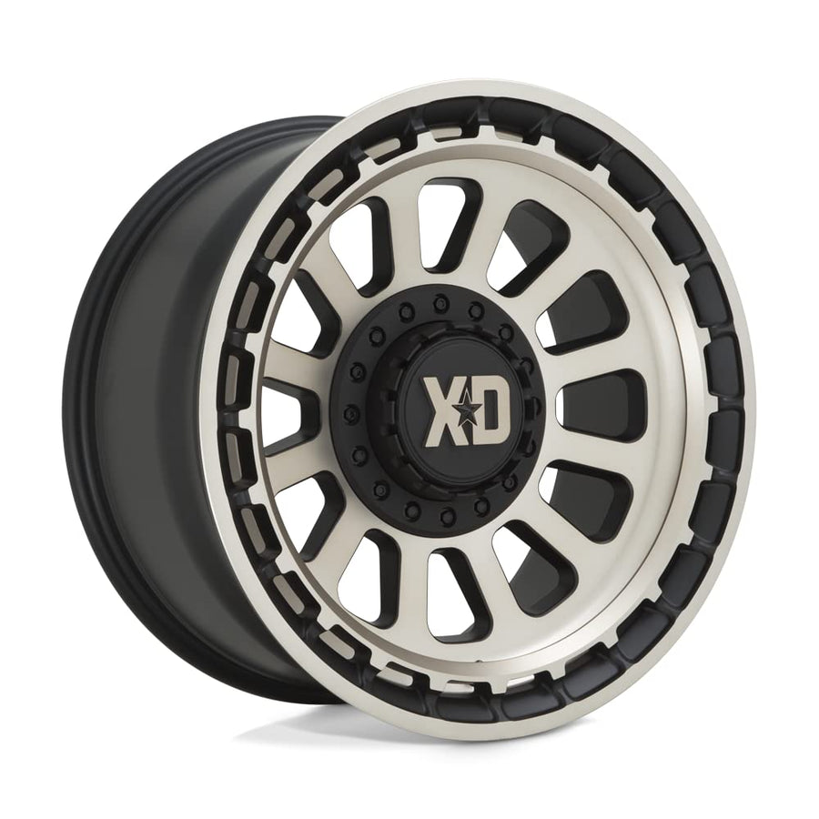 Xd856 Omega Satin Black with Bronze Tint Wheel XD Wheels Alloy Steel (20 x 10. inches /5 x 110 mm, -18 mm Offset)