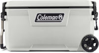 Coleman Convoy Series Ice Chest 100 Quart Cooler with Wheels
