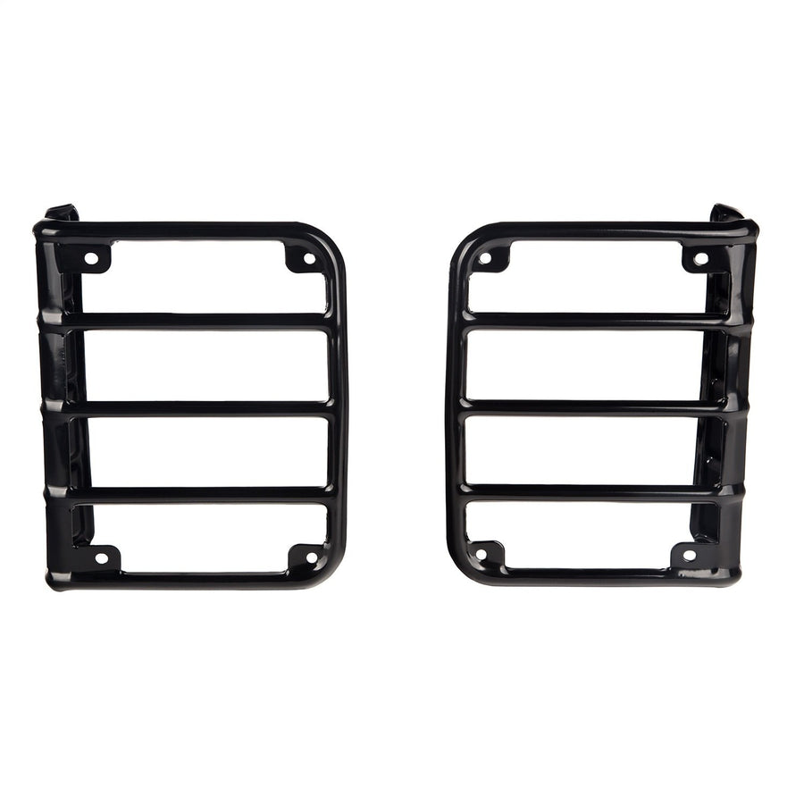 Rugged Ridge Euro Guards Tail Light for Jeep Wrangler JK/JKU | Satin Black | 11226.02 | Fits 2007-2018 Jeep Wrangler JK/JKU