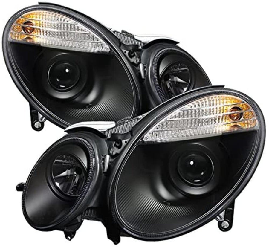 Auto Spyder 5042217 Projector Style Headlights Black/Clear